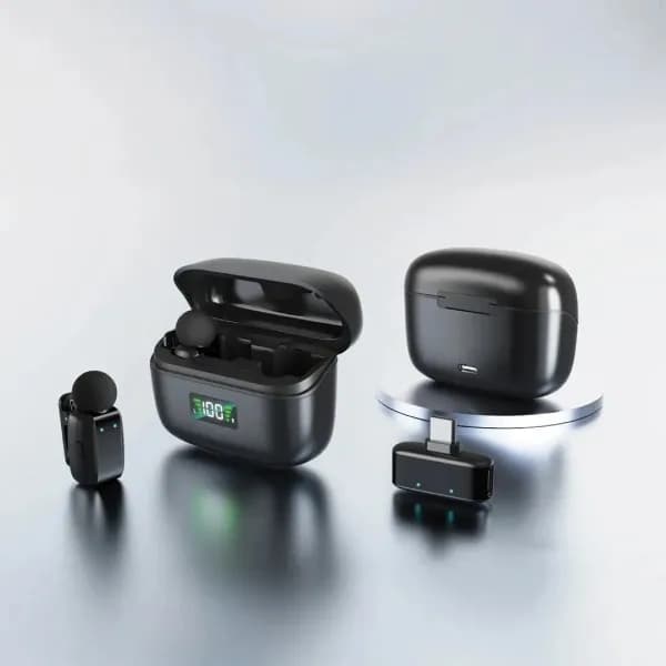 میکروفون بی سیم گرین لاین Green Lion Flex Mic Dou GNFLMICDUOBK — تصویر ۳