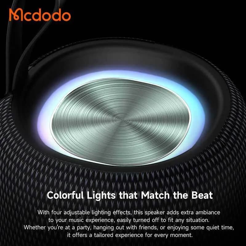 اسپیکر بلوتوث مک دودو Mcdodo BS-1410 Portable Wireless Speaker توان 10 وات رم و فلش خور — تصویر ۴