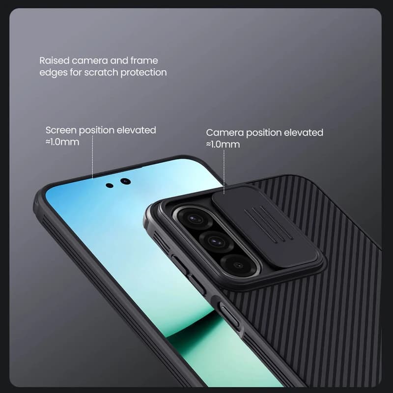 قاب محافظ نیلکین سامسونگ Samsung Galaxy A56 Nillkin CamShield Pro Case دارای محافظ دوربین — تصویر ۶