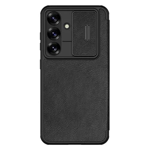 کیف چرمی نیلکین سامسونگ Samsung Galaxy A56 Nillkin Qin Pro Leather Case دارای محافظ دوربین