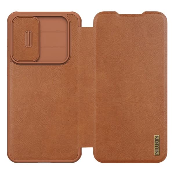 کیف چرمی نیلکین سامسونگ Samsung Galaxy A56 Nillkin Qin Pro Leather Case دارای محافظ دوربین — تصویر ۷
