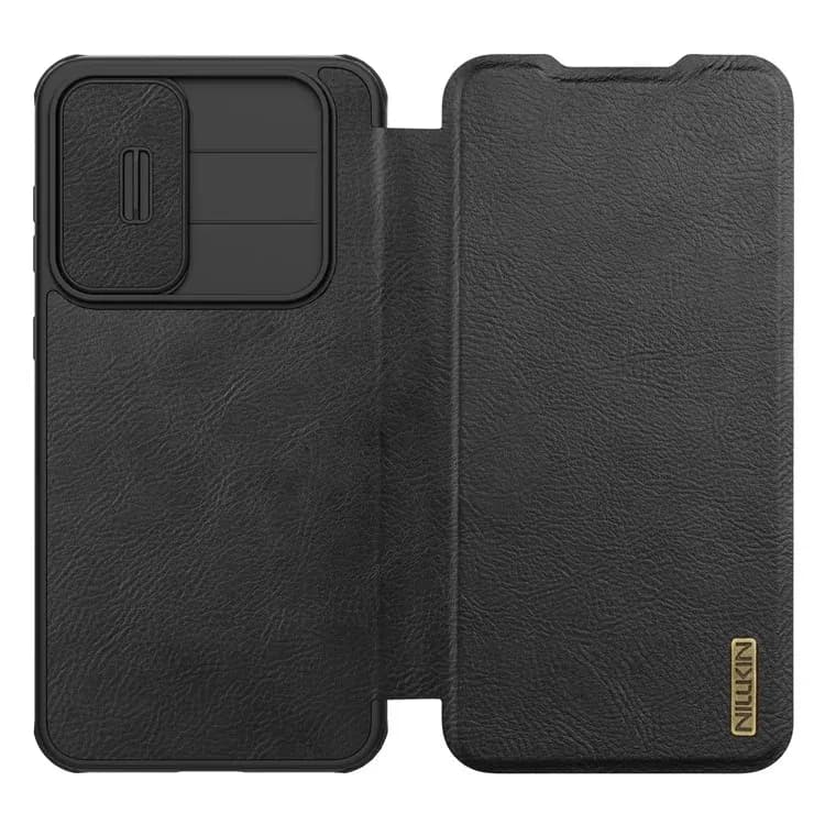 کیف چرمی نیلکین سامسونگ Samsung Galaxy A56 Nillkin Qin Pro Leather Case دارای محافظ دوربین — تصویر ۳