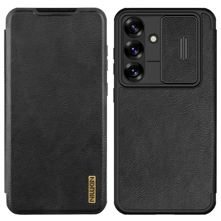 کیف چرمی نیلکین سامسونگ Samsung Galaxy A56 Nillkin Qin Pro Leather Case دارای محافظ دوربین — تصویر ۴
