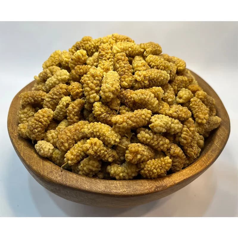 توت خشک سفید دستچین شمیرانات ۵۰۰ گرمی