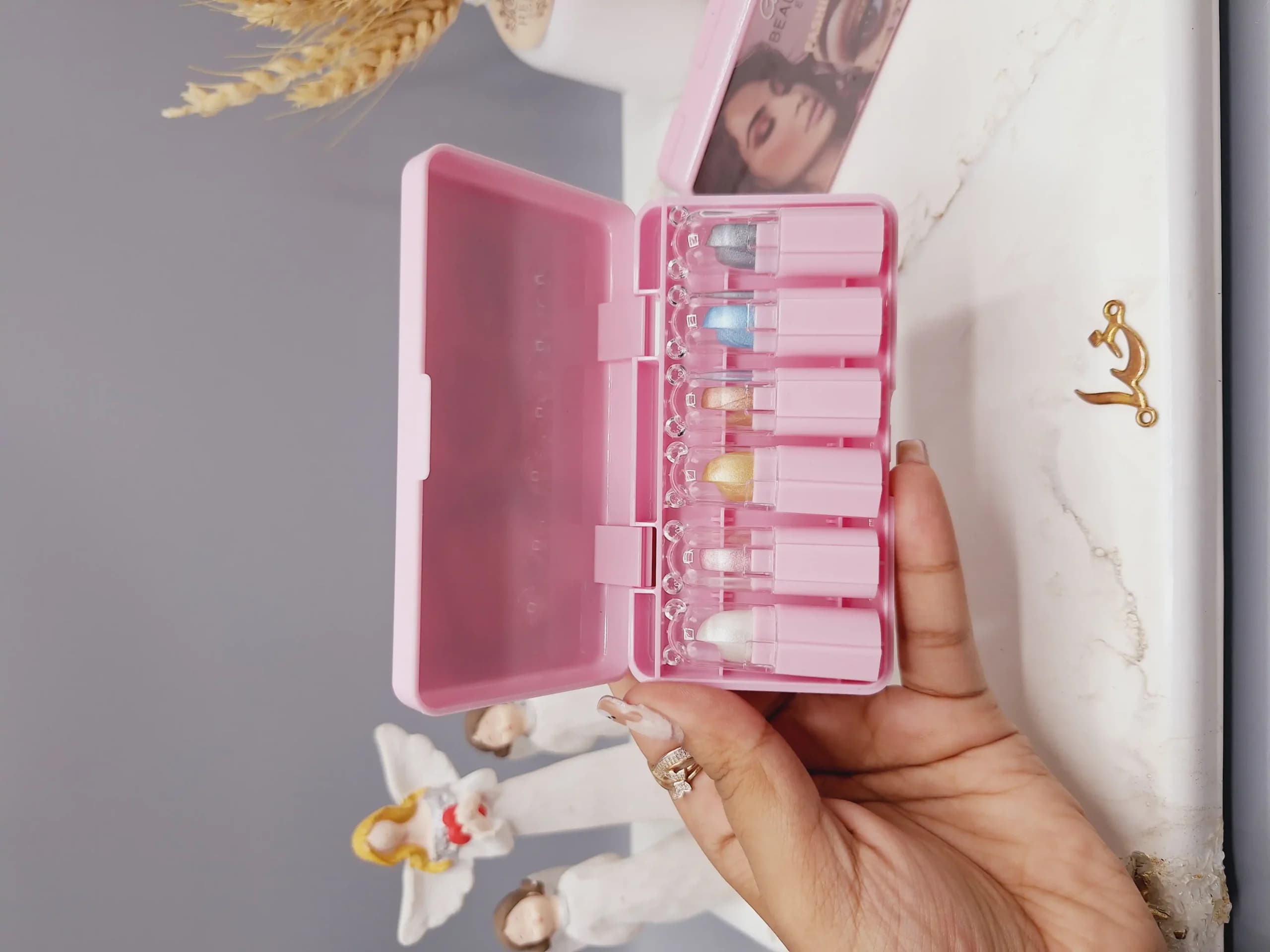 پالت 6تایی سایه چشم زیبا برند BEAUTY SECRET کد 8088