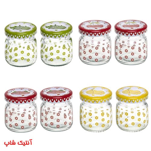 بانکه نقلی زعفران طرح دار