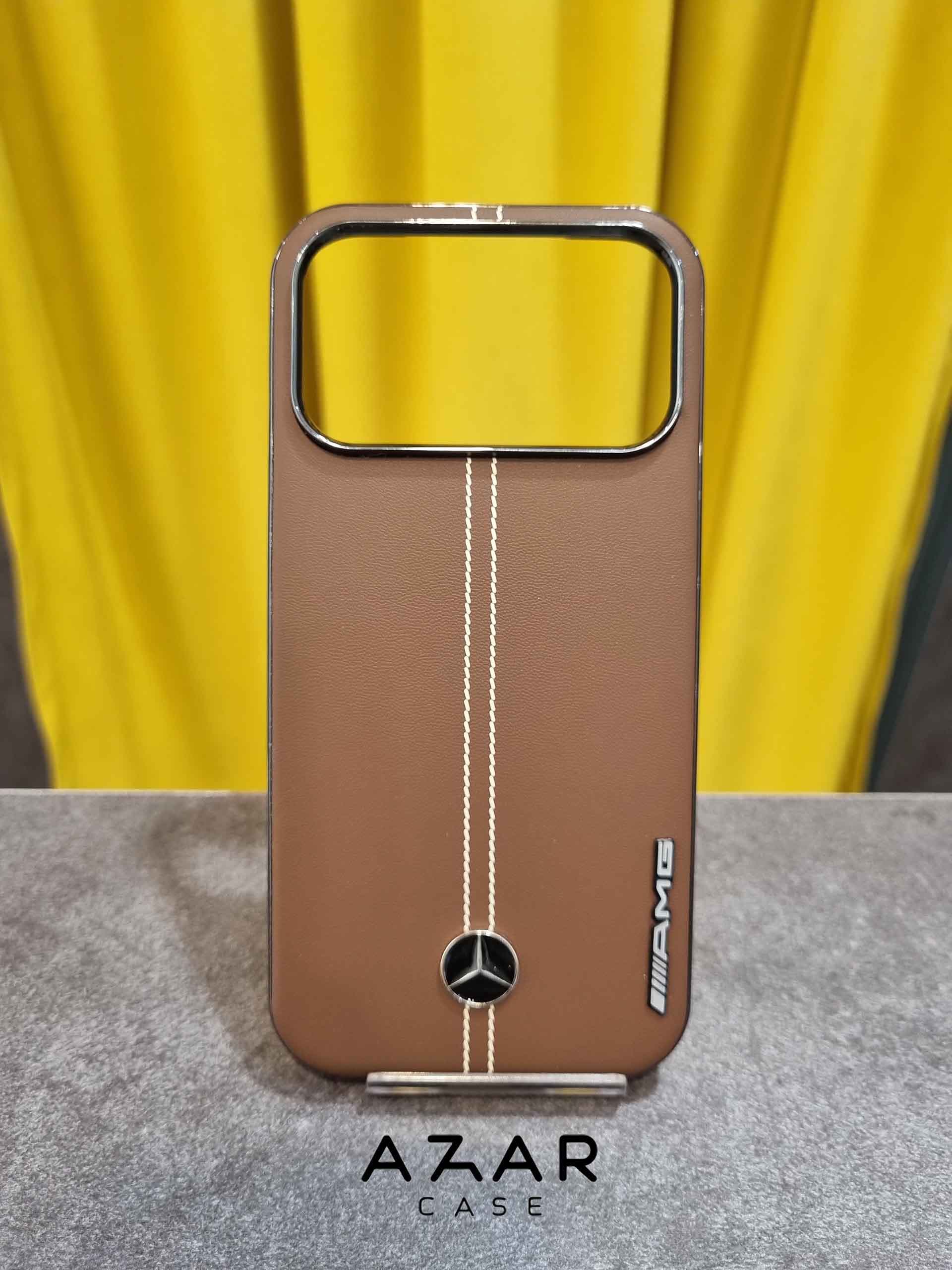 قاب گوشی چرمی Amg Benz