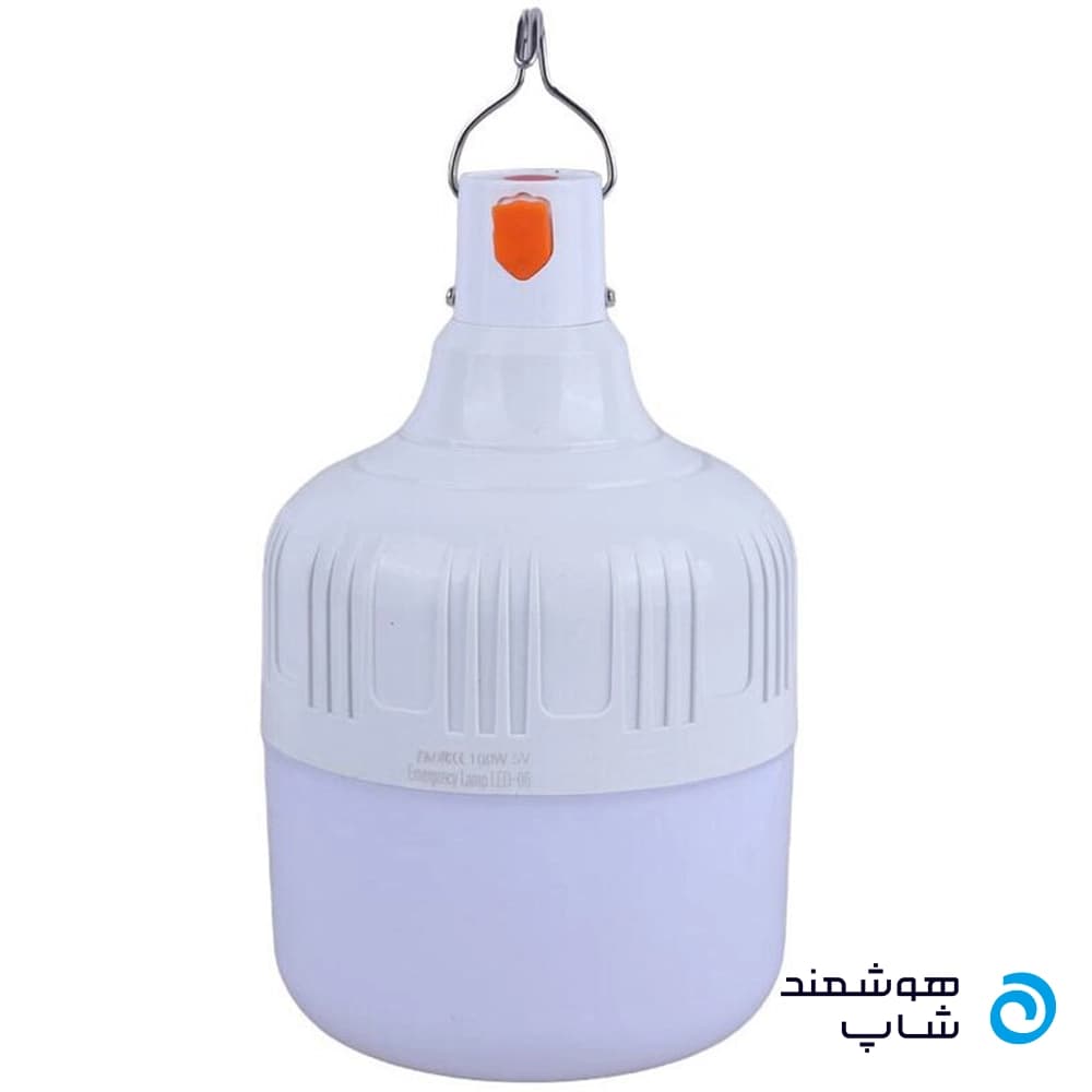 لامپ آویزدار شارژی بیوا Biva LED-06 توان 100 وات