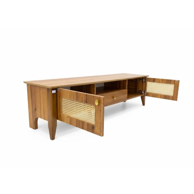 میز تلویزیون مدل حصیری کد 6086 — تصویر ۲