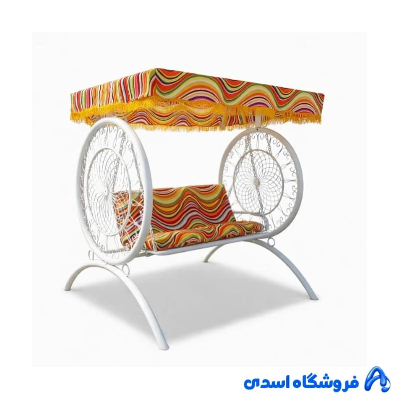 تاب راحتی مدل باغی سه نفره گرد
