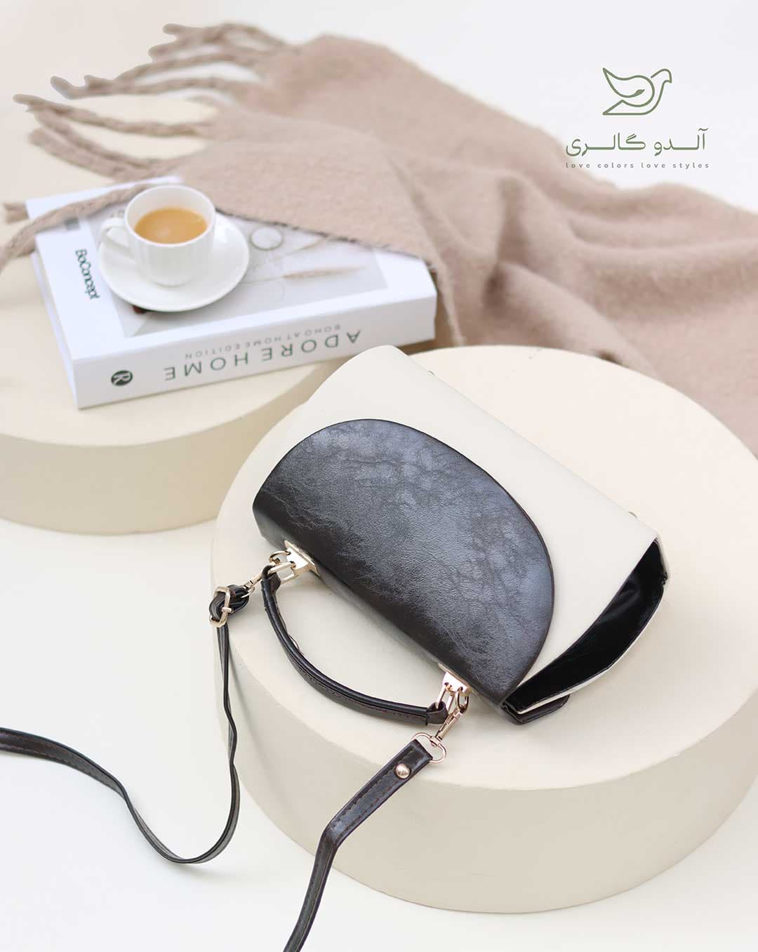 کیف دستی دوشی دو طرفه سرنی — تصویر ۷