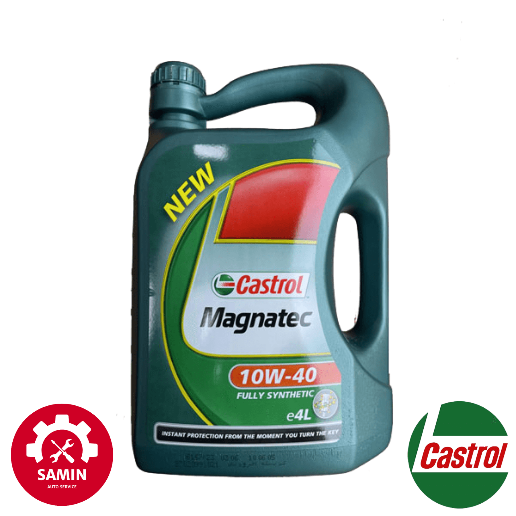 روغن موتور کاسترول مگناتک 10W40 SN تمام سنتتیک چهار لیتری
