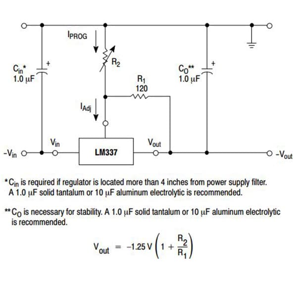 رگولاتور LM337 پکیج TO-220AB — تصویر ۲