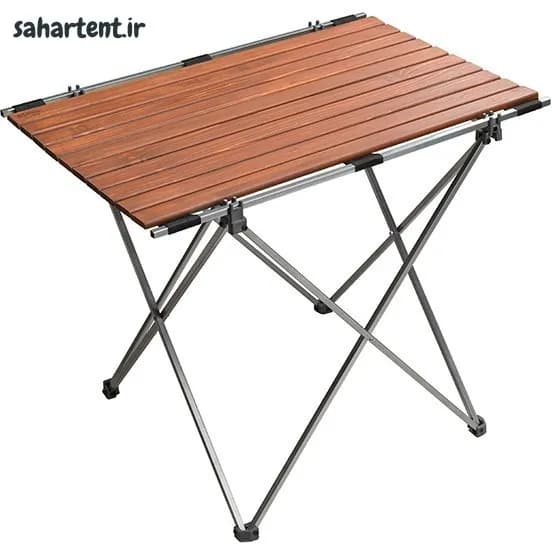 میز سفری ادریک مدل صفحه چوبی (تاشو و کم‌حجم) + کیف حمل