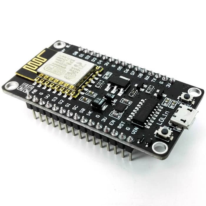 برد توسعه NodeMCU با وای فای ESP8266 و مبدل CH340