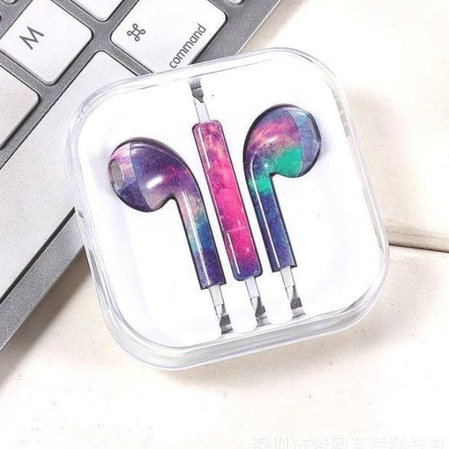 هندزفری طرح دارPattern Wire Handsfree — تصویر ۲