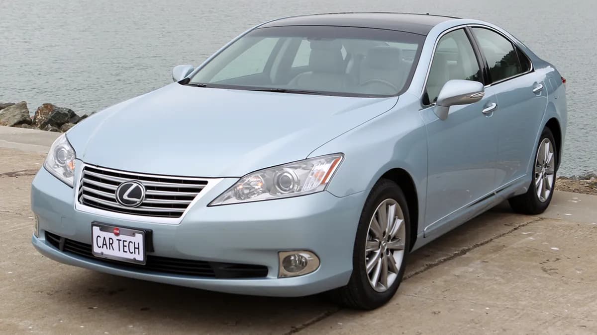 طلق چراغ جلو لکسوس ای اس (Lexus ES) مدل 2010 تا 2012 — تصویر ۳