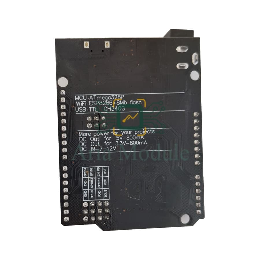 Arduino uno with esp8266 wifi — تصویر ۲
