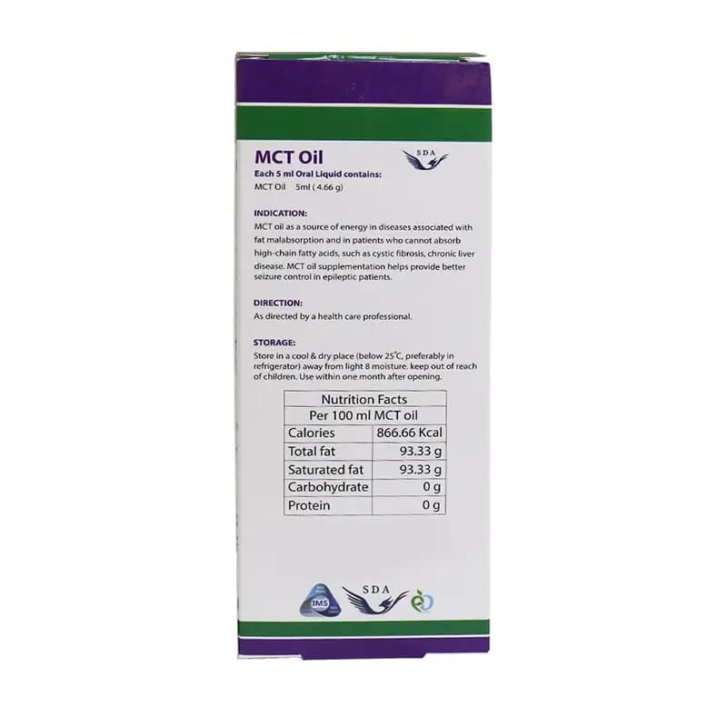 روغن ام سی تی اویل سیمرغ دارو عطار- 120 میلی لیتر — تصویر ۴