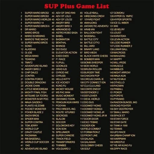 کنسول بازی قابل حمل SUP Plus 400 — تصویر ۵