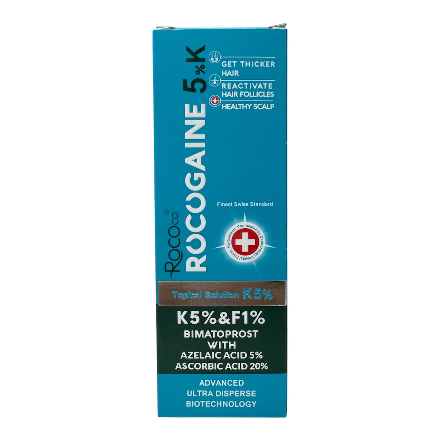 محلول تقویت‌کننده مو Rocogaine روکوگین K5%