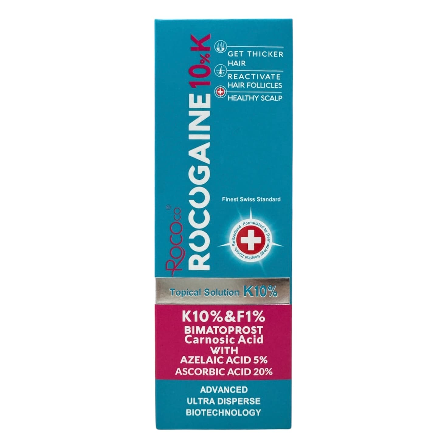 محلول تقویت‌کننده مو Rocogaine روکوگین 10%K