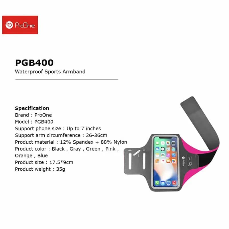 کیف بازوبند ضد آب پرووان مدل PGB400 — تصویر ۸
