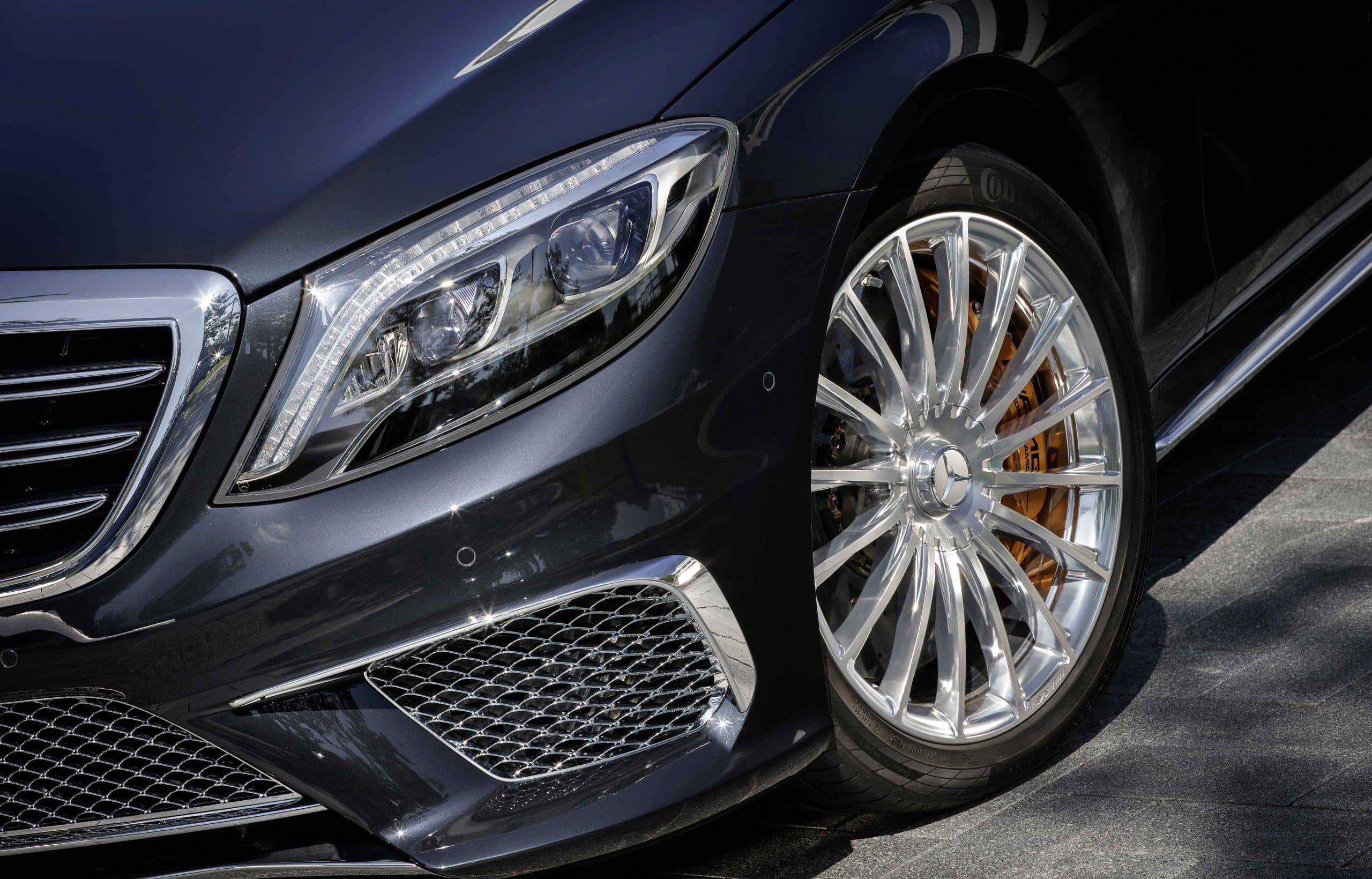 طلق چراغ جلو بنز اس کلاس S500 & S350 کد اتاق W222 مدل 2014-2017 — تصویر ۲