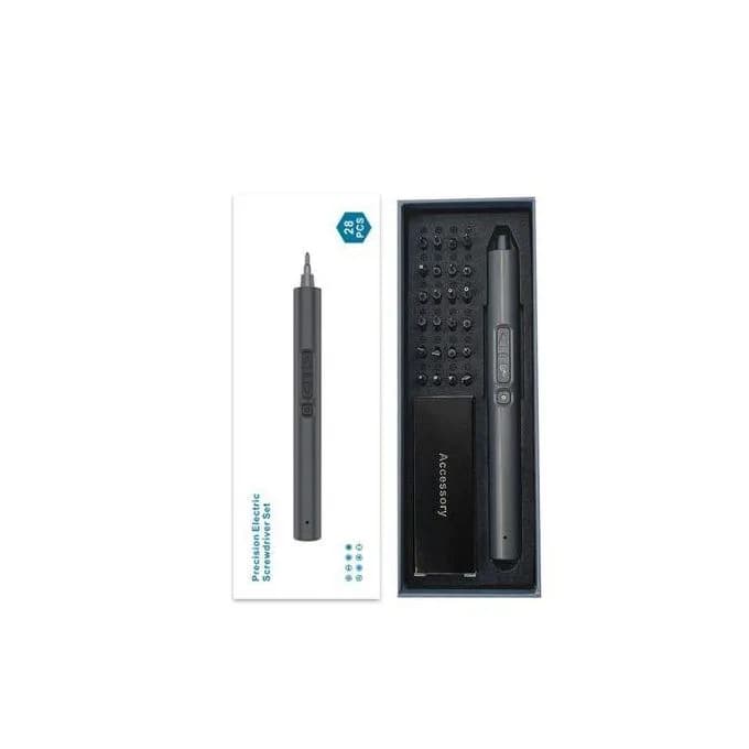 پیچ گوشتی شارژی PRECISION ELECTRIC SCREWDRIVER SET مجموعه 28 عددی