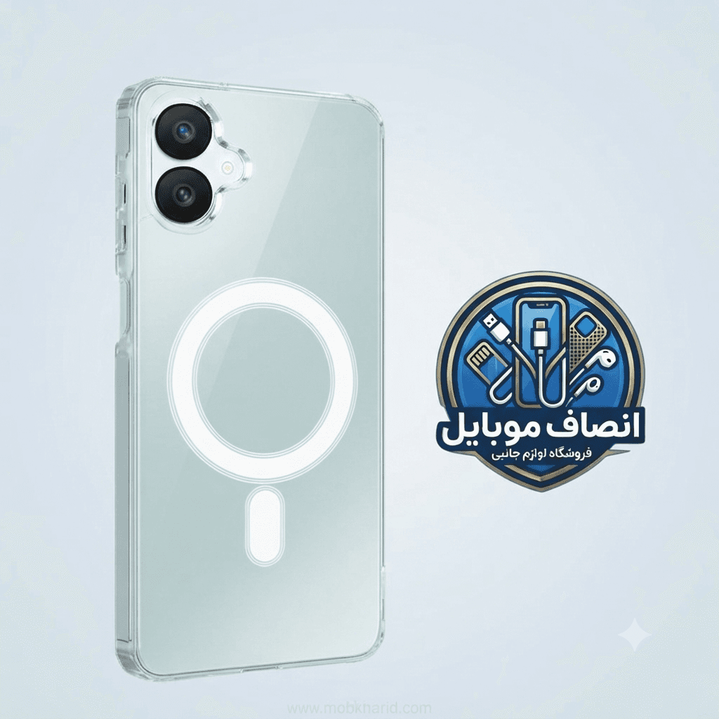 قاب مگ سیف شفاف مناسب سامسونگ A05 — تصویر ۲