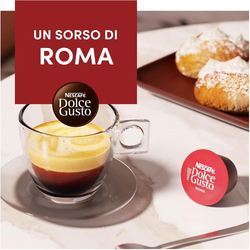 کپسول قهوه دولچه گوستو اسپرسو روما | Dolce gusto Espresso Roma — تصویر ۲