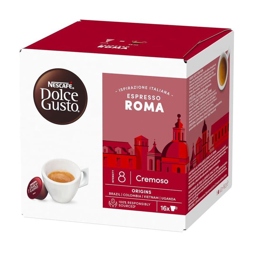 کپسول قهوه دولچه گوستو اسپرسو روما | Dolce gusto Espresso Roma