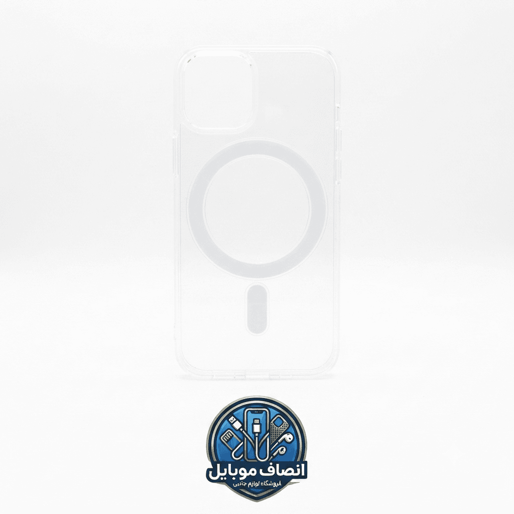 کاور مدل Magsafe مناسب برای گوشی موبایل اپل iPhone 12 Mini – بی رنگ شفاف — تصویر ۳