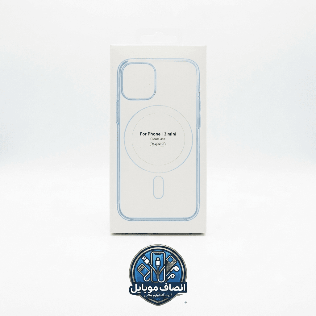 کاور مدل Magsafe مناسب برای گوشی موبایل اپل iPhone 12 Mini – بی رنگ شفاف