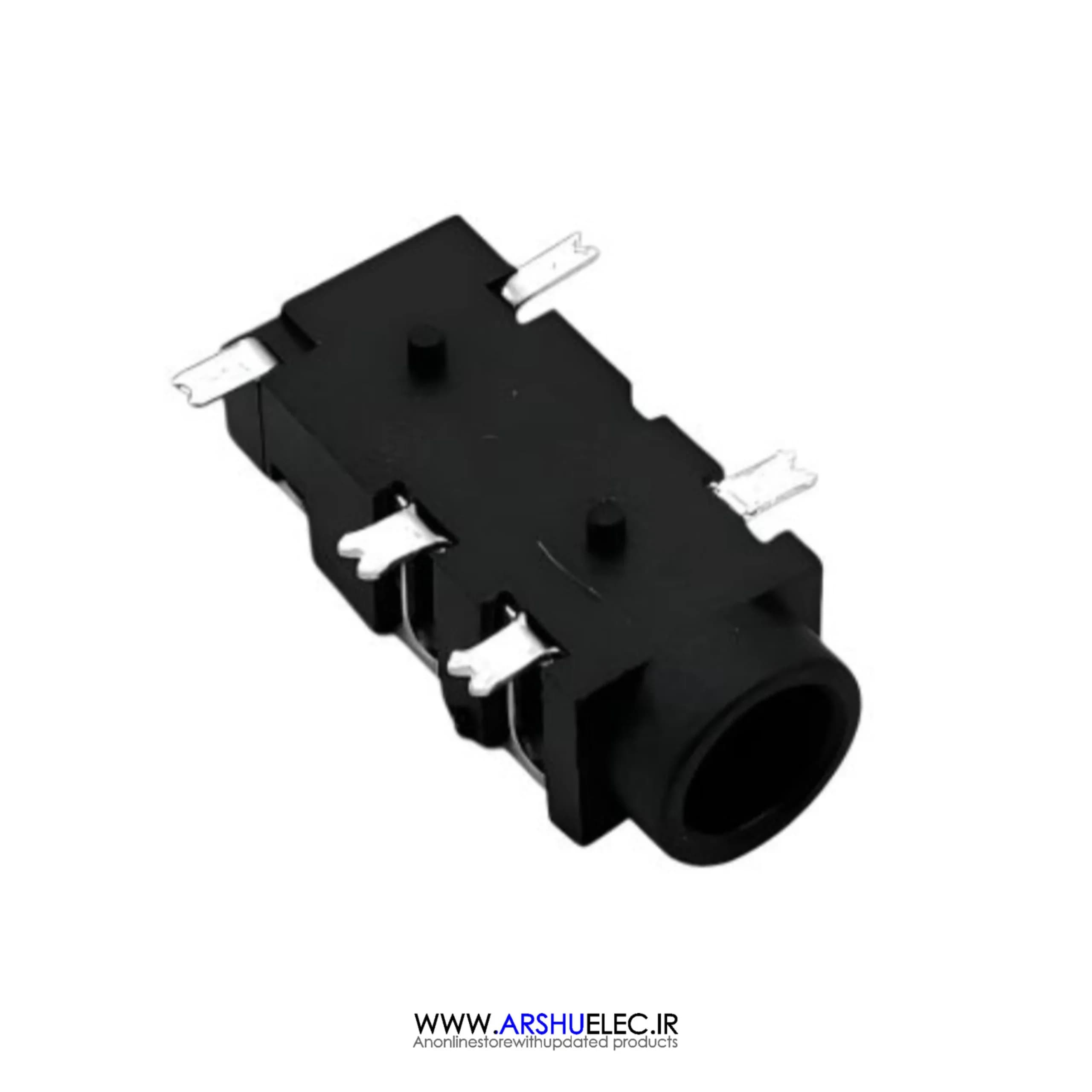 جک مادگی AUX پنج پایه مدل 206 SMD — تصویر ۲