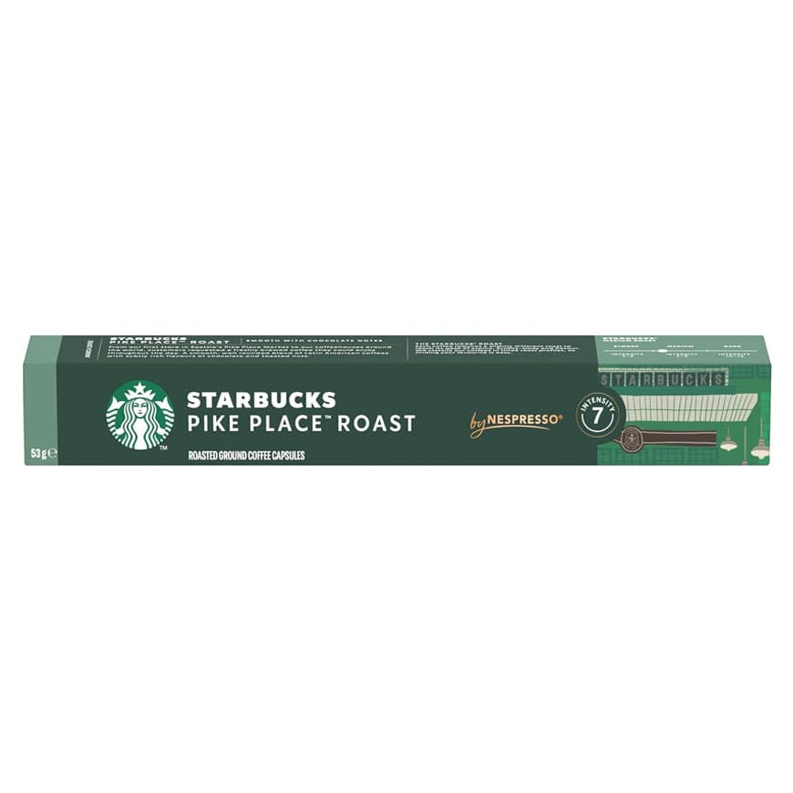 کپسول قهوه استارباکس پایک پلیس رست لانگو «شدت 7» | Starbucks Pike Place Roast