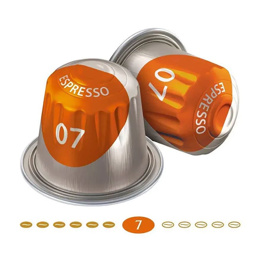 پک ده بسته ای کپسول قهوه جاکوبز اسپرسو کلاسیکو Espresso Classico 7 «ده عددی» — تصویر ۲