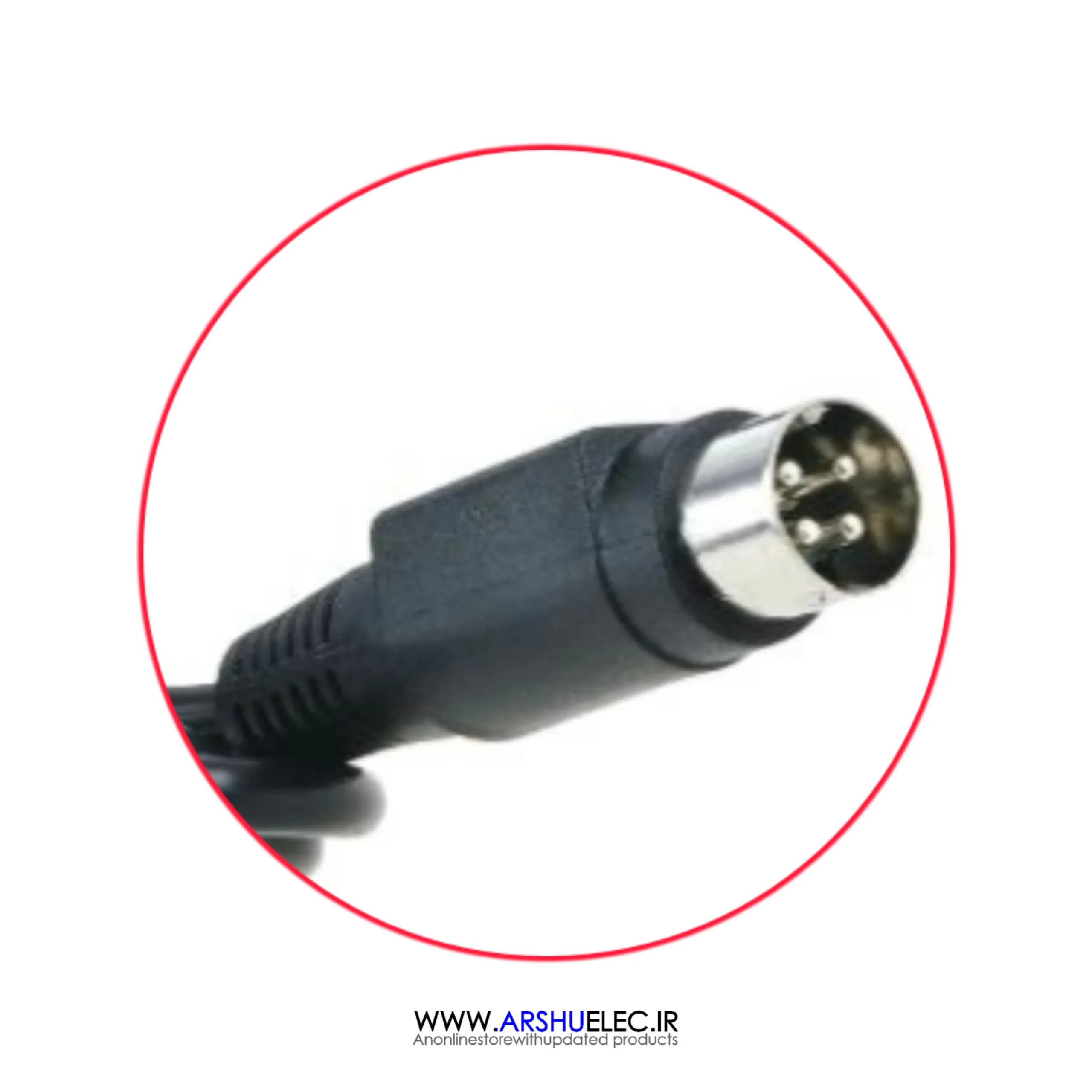 آداپتور 5 ولت 4 آمپر 4 پین منبع تغذیه صنعتی | Adapter 5V4A 4PIN — تصویر ۳