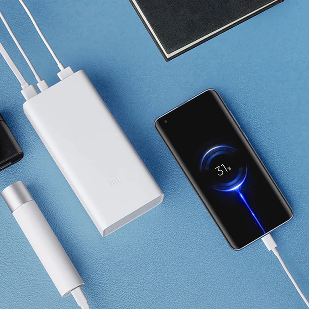 پاوربانک شیائومی مدل Mi PB3018ZM ظرفیت ۱۰۰۰۰ میلی آمپر ساعت Xiaomi Mi Power Bank 30000mAh PB3018ZM. ۵ — تصویر ۱۲