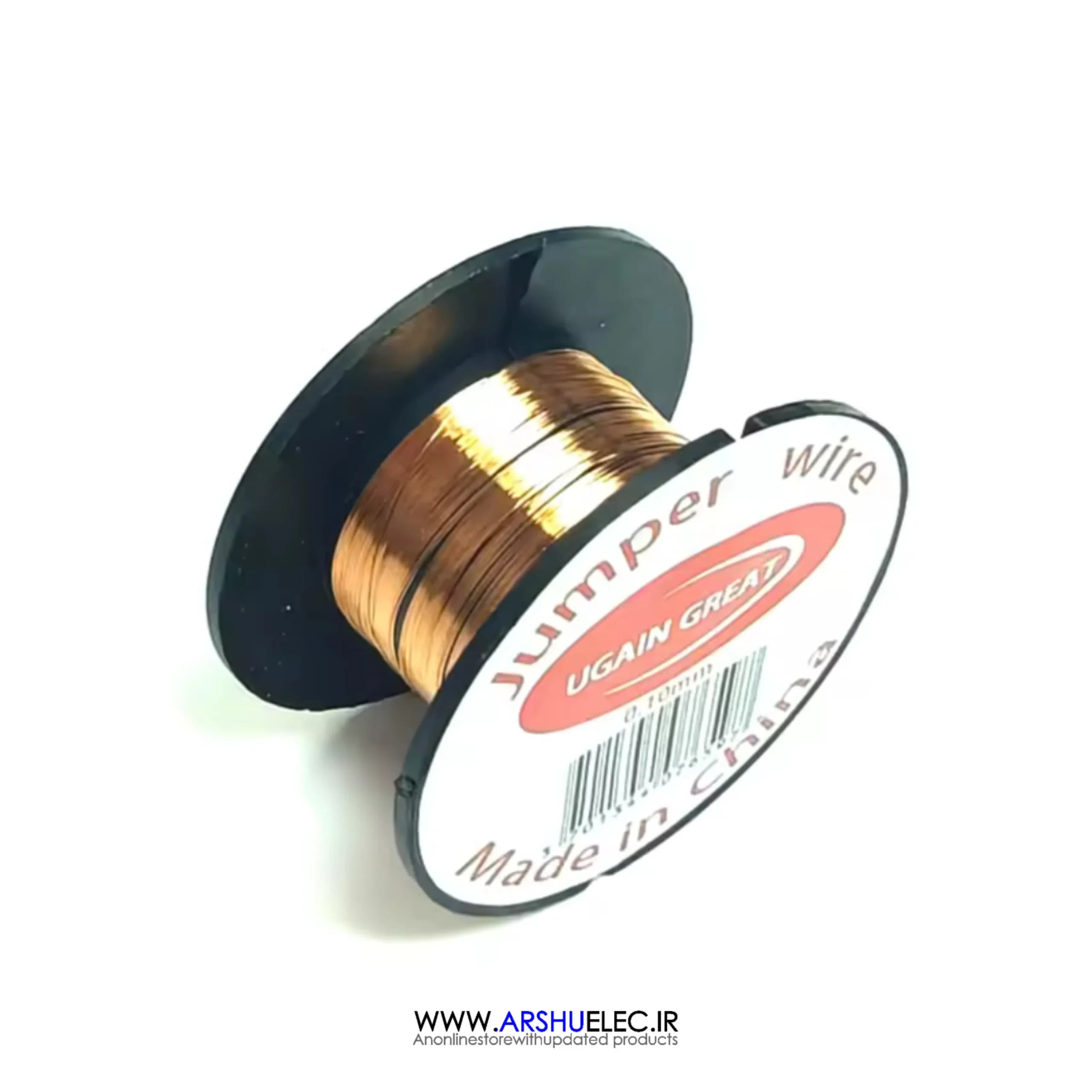سیم مسی لاکی 10 متری قطر 0.10mm — تصویر ۲