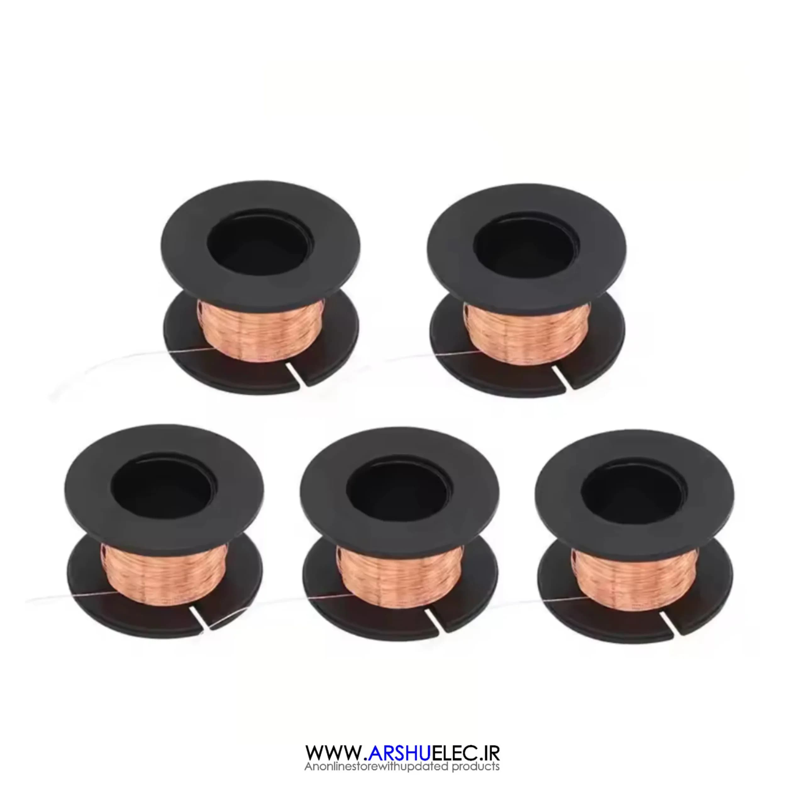 سیم مسی لاکی 10 متری قطر 0.10mm — تصویر ۵
