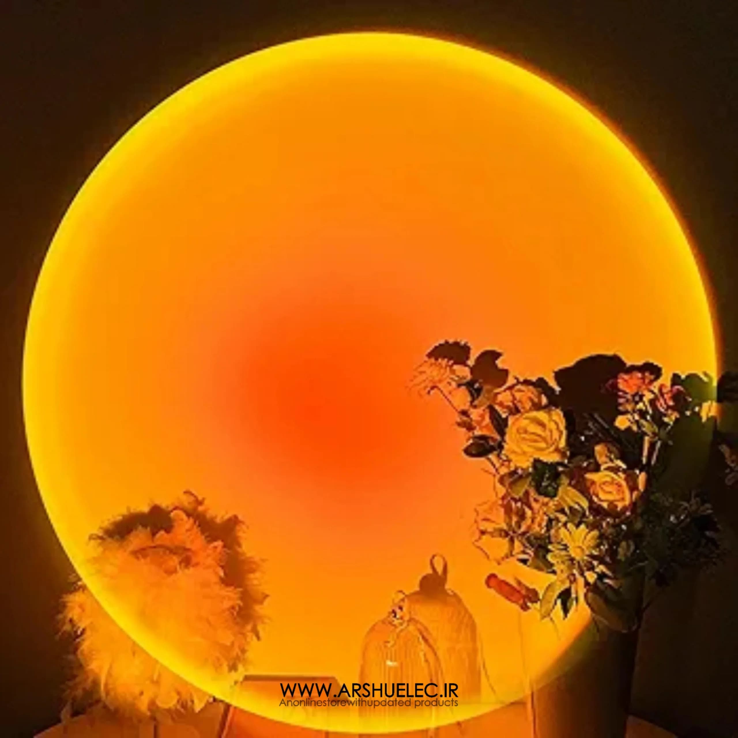 لامپ غروب آفتاب SUNSET LAMP — تصویر ۵