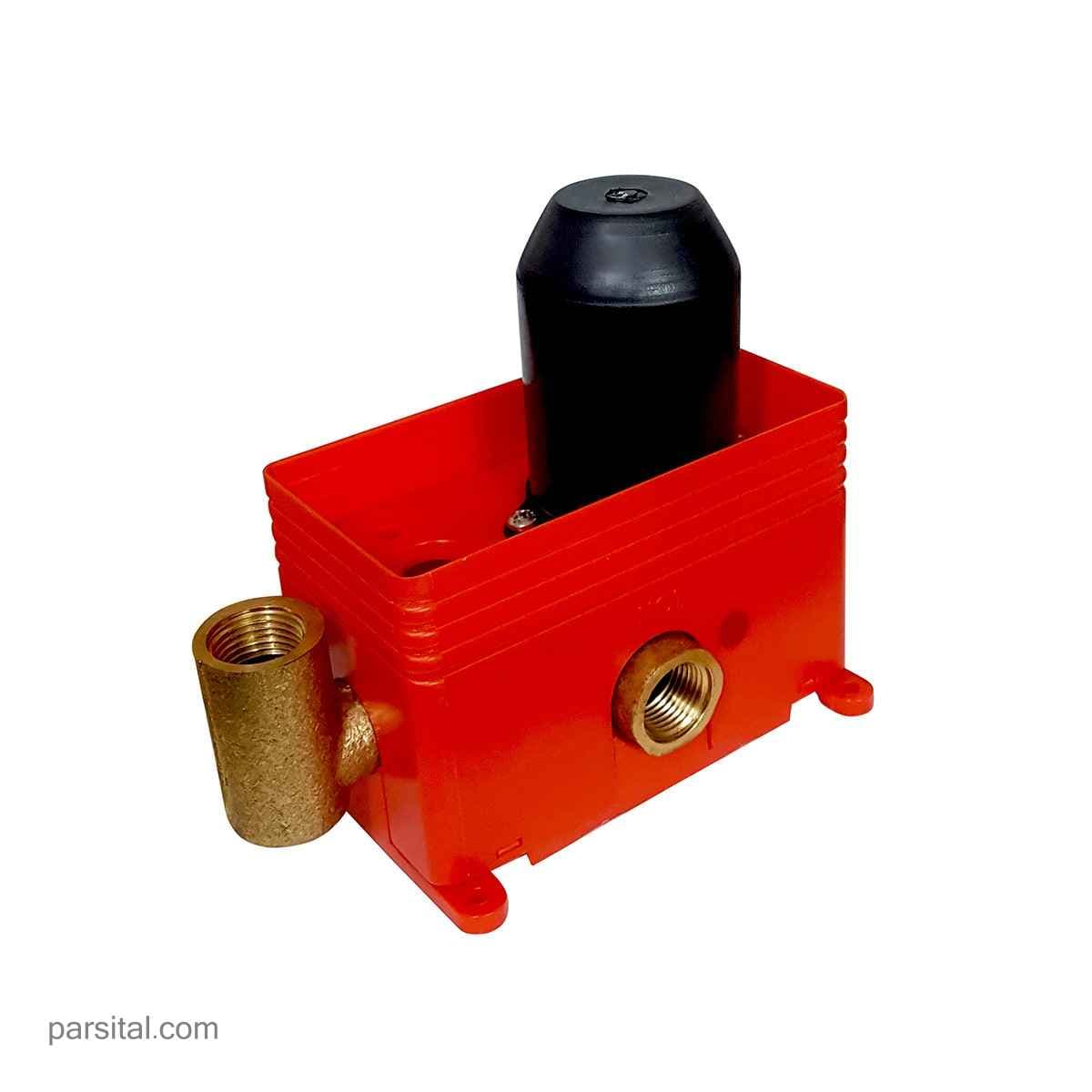 شیرمرکزی (بدنه) روشویی توکار کی دبلیو سی یونیورسال (آوا- زو- ورونا) — تصویر ۸