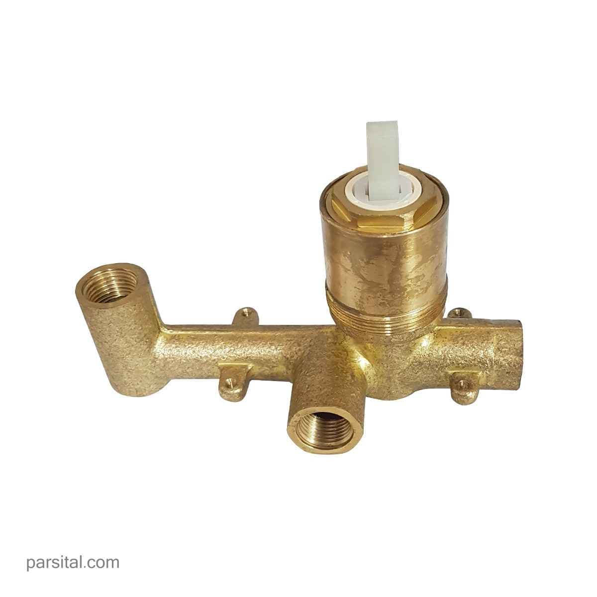 شیرمرکزی (بدنه) روشویی توکار کی دبلیو سی یونیورسال (آوا- زو- ورونا)