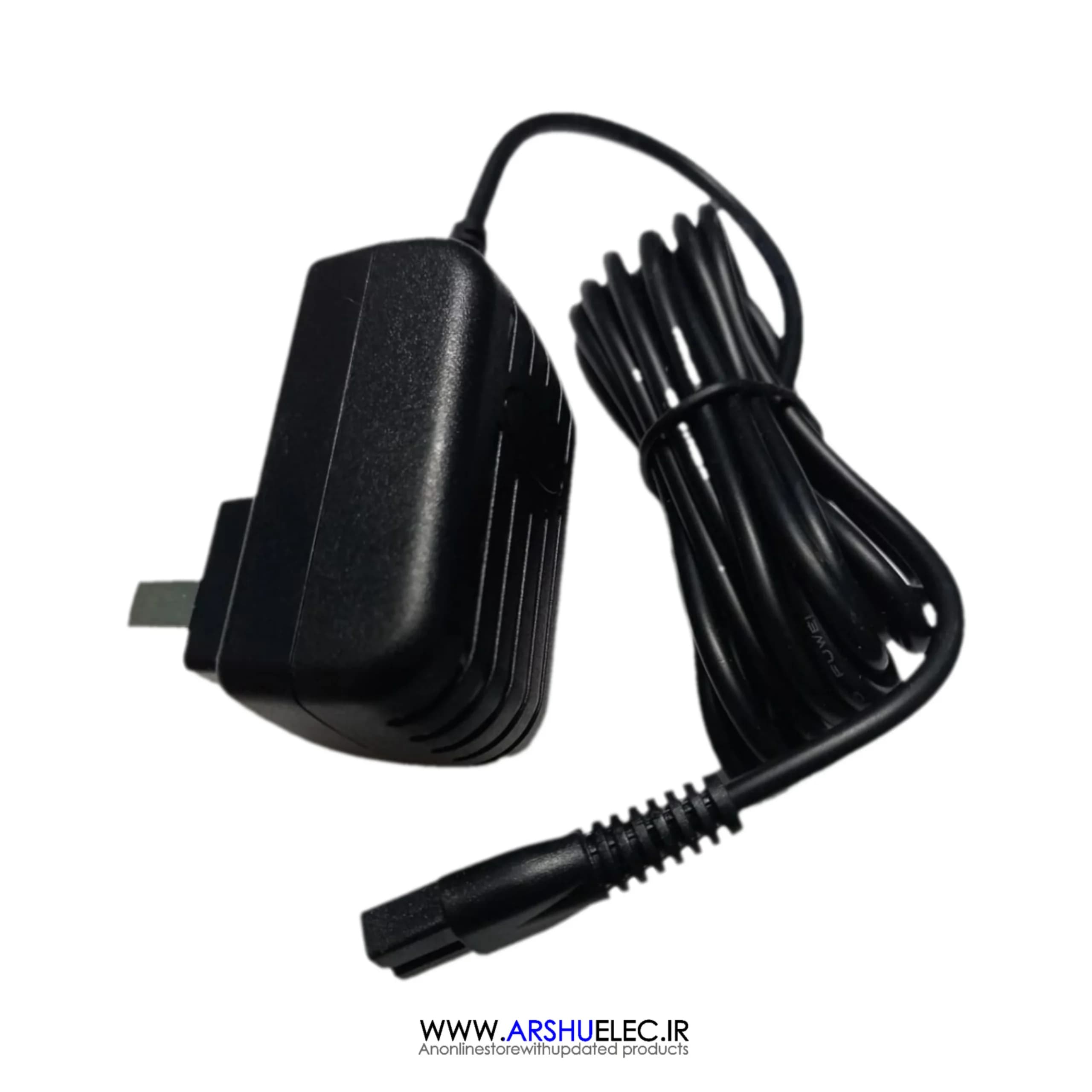 آداپتور و شارژر ریش تراش 2.4 ولت 800 میلی آمپر سیم بلند | 2.4V 800mA Shaver Adapter — تصویر ۲
