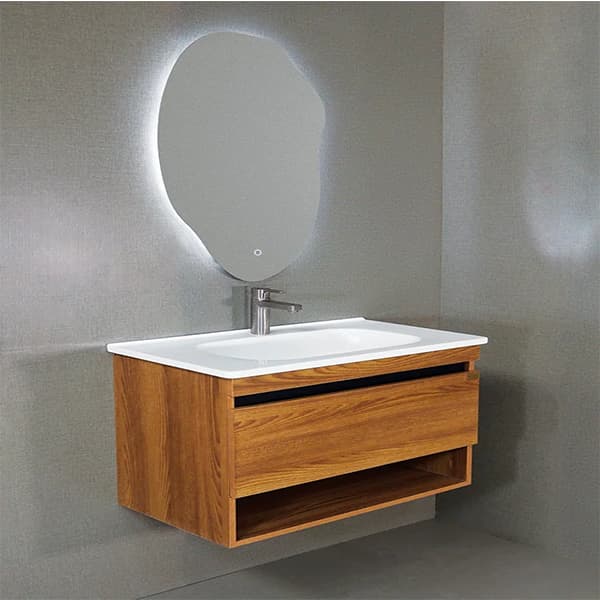 کابینت روشویی چوب روشن کد ۱۲