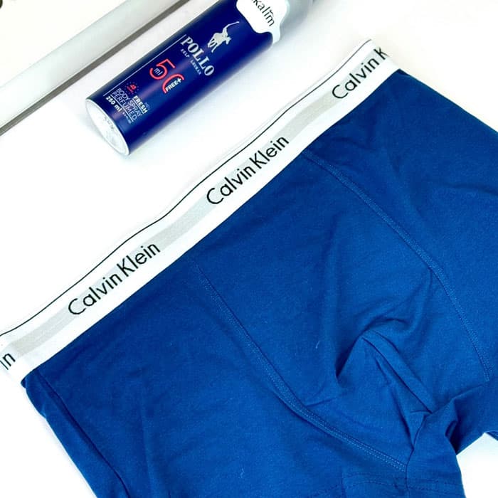شورت پادار مردانه نخ پنبه CALVINKLEINکد3014 — تصویر ۳
