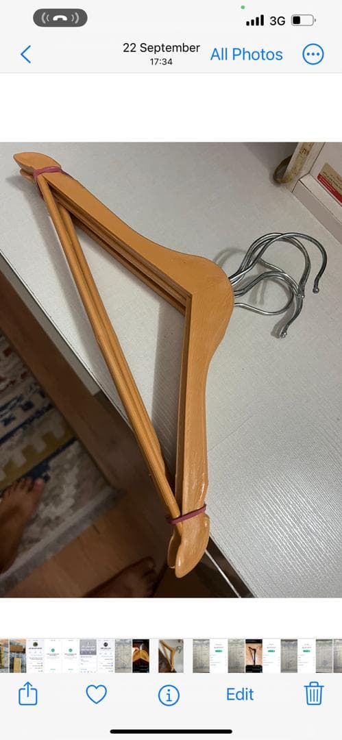 چوب لباسی طرح چوب بزرگسال