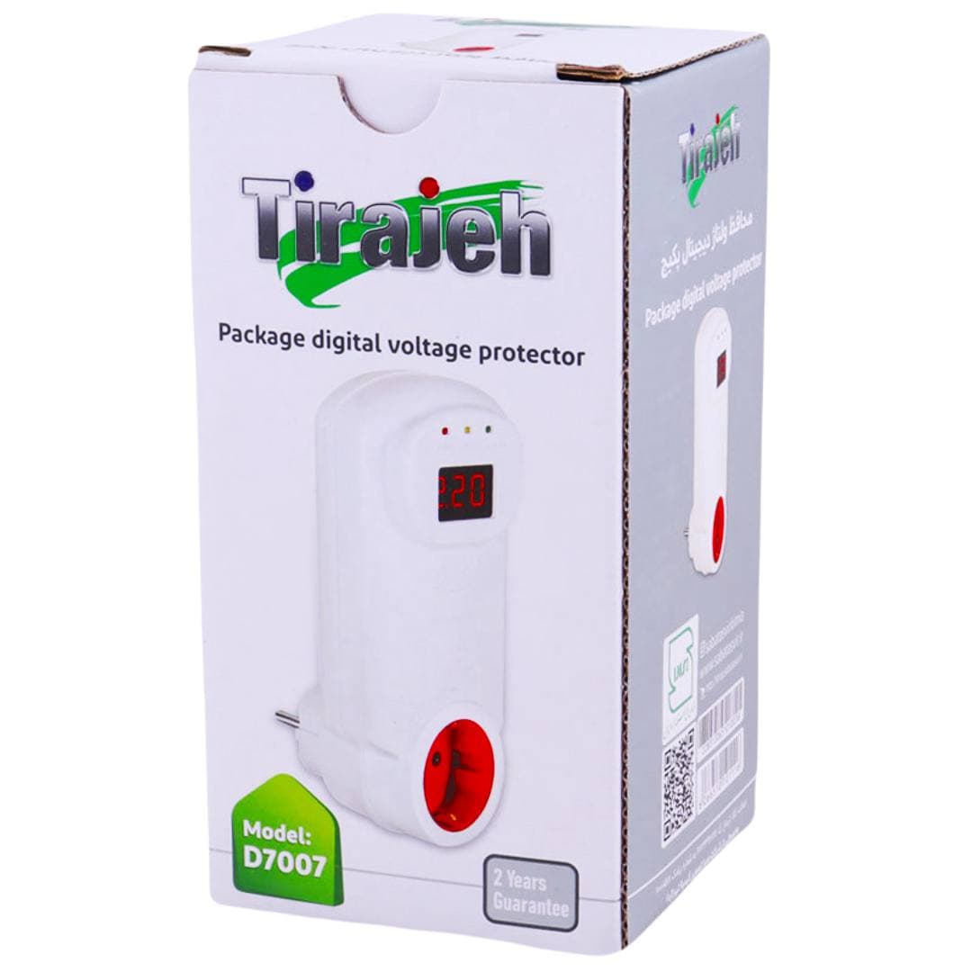 محافظ ولتاژ دیجیتال پکیج تیراژه مدل D7007