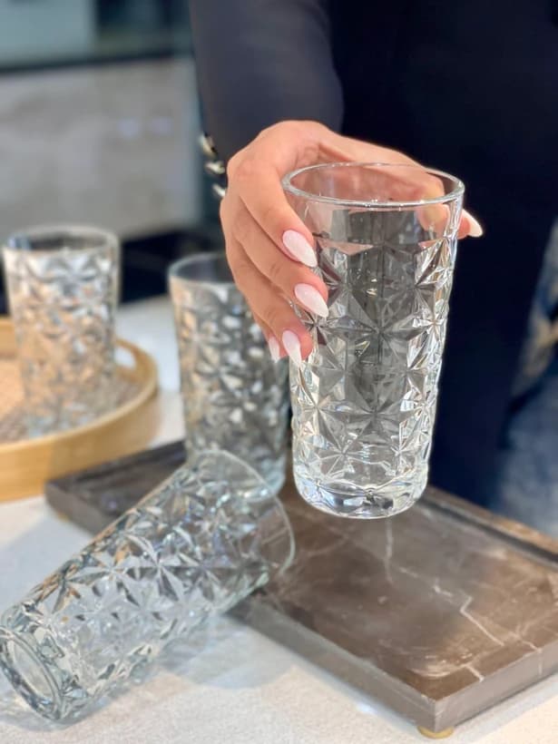 لیوان بلند استرلا پاشاباغچه کد esterella-520805 — تصویر ۵